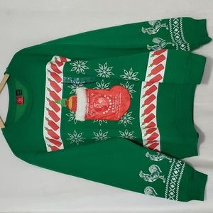 NWT SRIRACHA Theme Ugly Christmas Sweater Size XXL